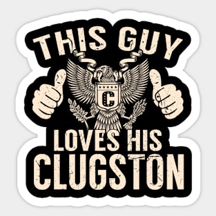 CLUGSTON Sticker